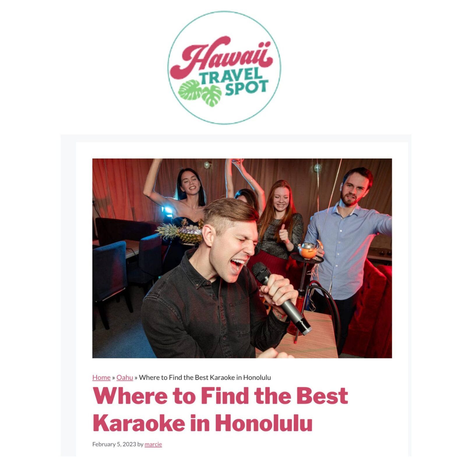 Where to find the best karaoke in Honolulu – Hawaii Travel Spot