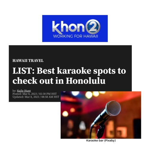 Best karaoke spots to check out in Honolulu – KHON2